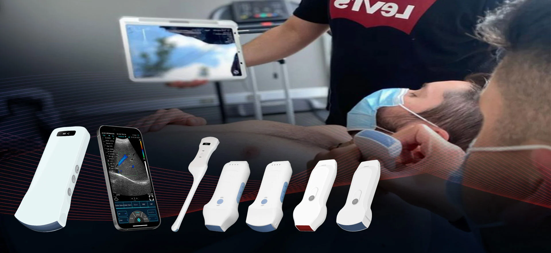 Wireless Ultrasound-Anytime, Anywhere