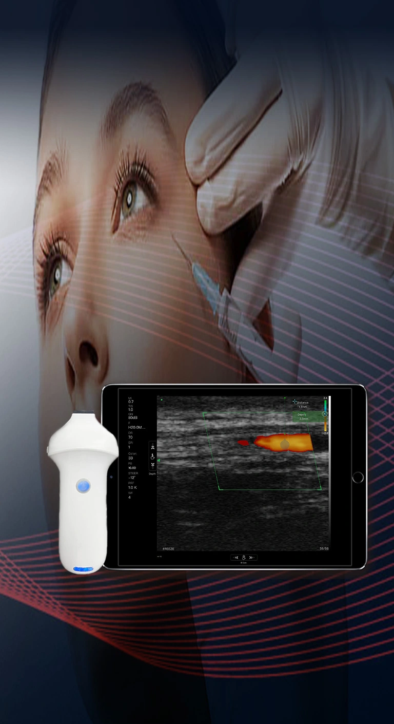 18-24Mhz facial ultrasound linear probe