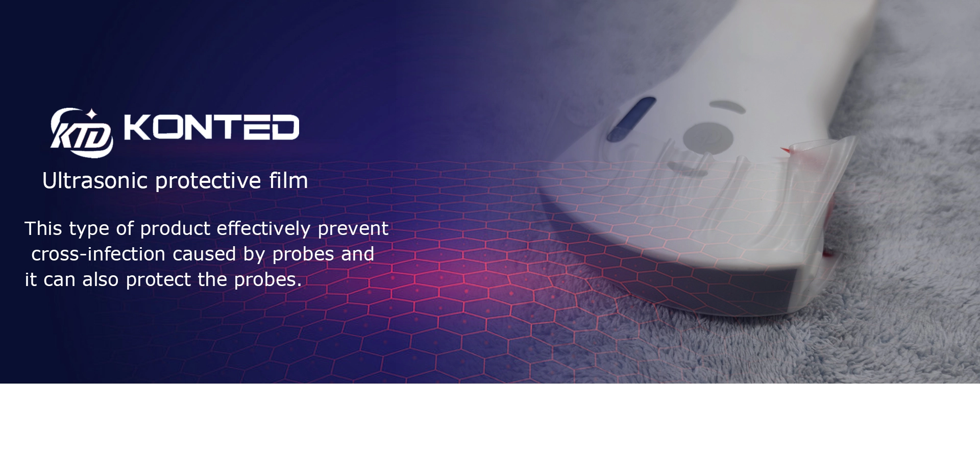 Ultrasonic protective film