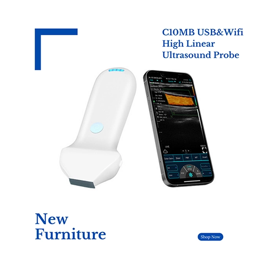 Features of C10MB USB&Wifi High Linear Ultrasound Probe