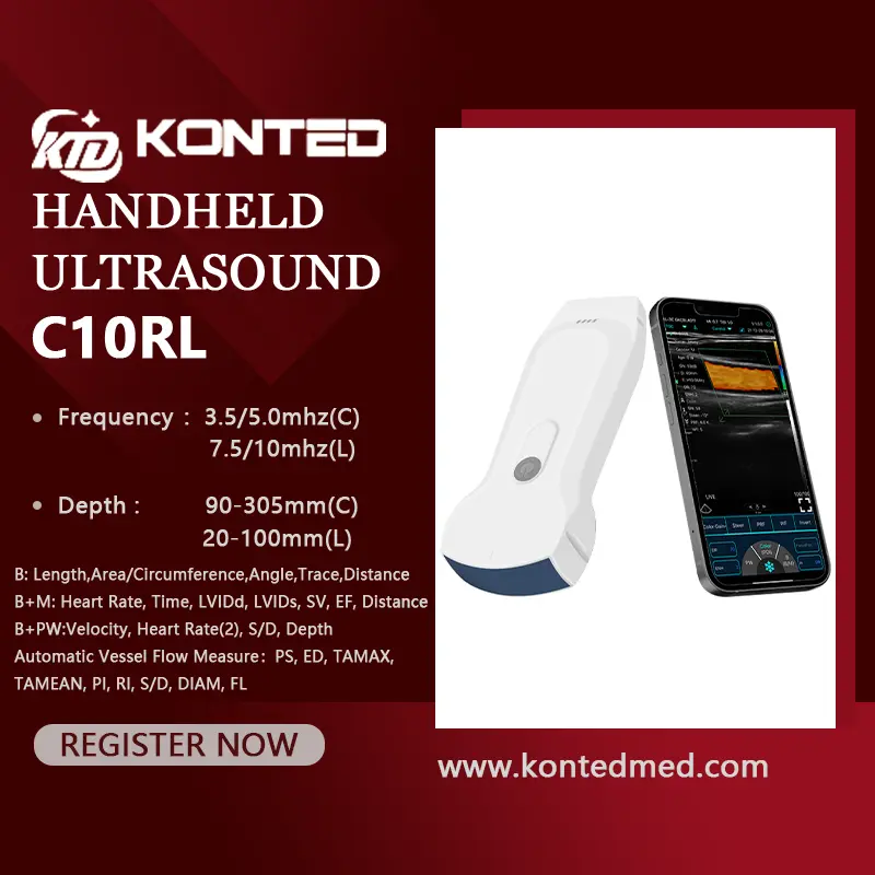 Konted C10RL Dual-probes Multipurpose Ultrasound Features