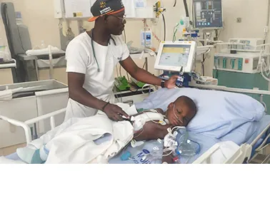 Wireless Ultrasound Probe Used in Critical Care